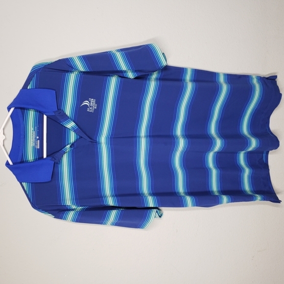 Nike Golf Striped Performance Shirt 2015 US OPEN Chambers Bay - Picture 1 of 6